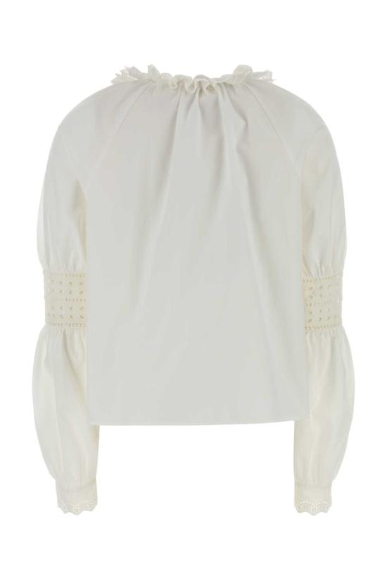 26SS 알베르타 페레티 셔츠 A02251642 0002 White - ALBERTA FERRETTI