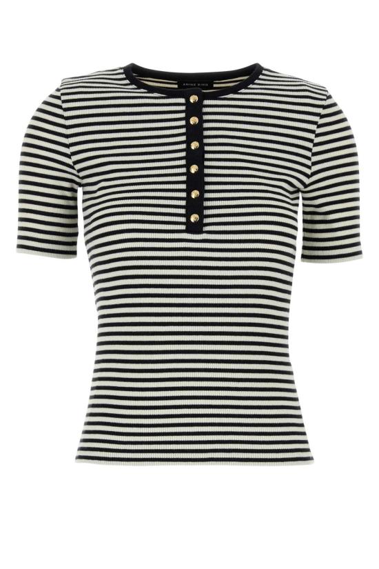 25FW 애니빙 반팔 티셔츠 A0810315 MTL2 Stripped