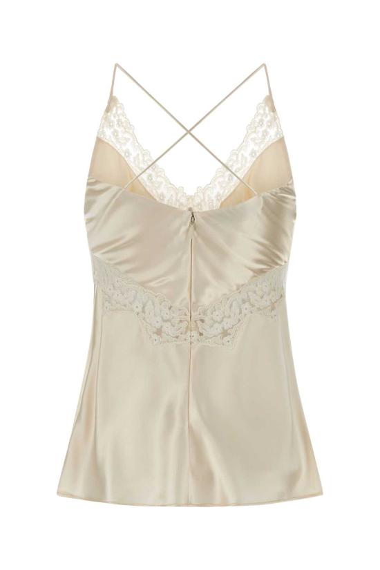 26SS 알베르타 페레티 민소매 티셔츠 A08071627 0002 White - ALBERTA FERRETTI