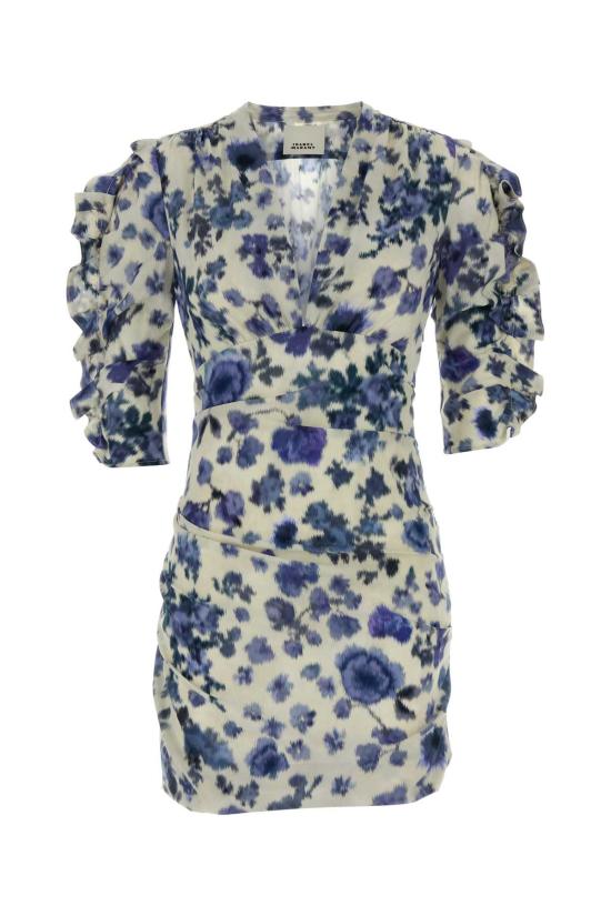 26SS 이자벨마랑 숏 원피스 RO1059FAD1J11I 30BU Printed