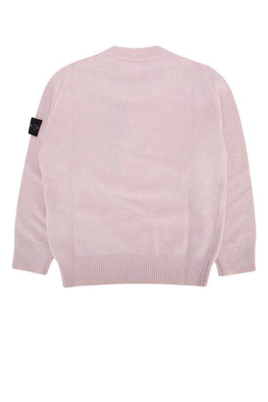 25FW [키즈] 스톤 아일랜드 캐시미어 니트 5100002M1 V0080 PINK - STONE ISLAND