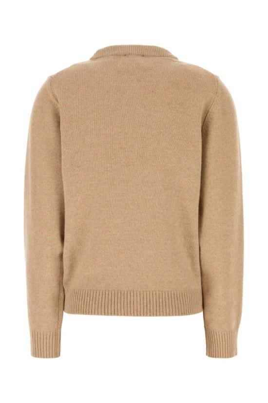 26SS 가니 그래픽 울 니트 A1070265 118 Beige o Tan - GANNI