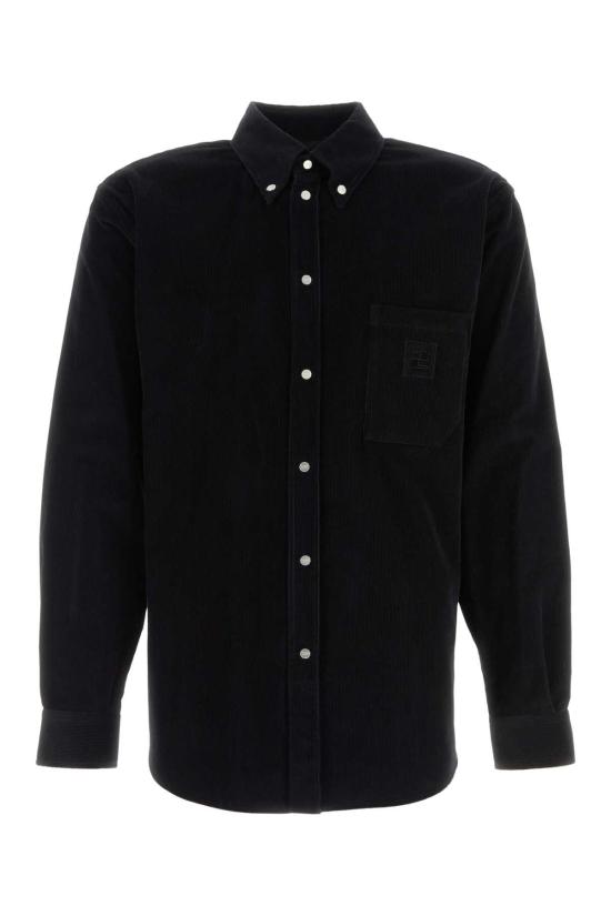 26SS 펜디 긴팔 셔츠 FS1296ATEF F0QA1 Black