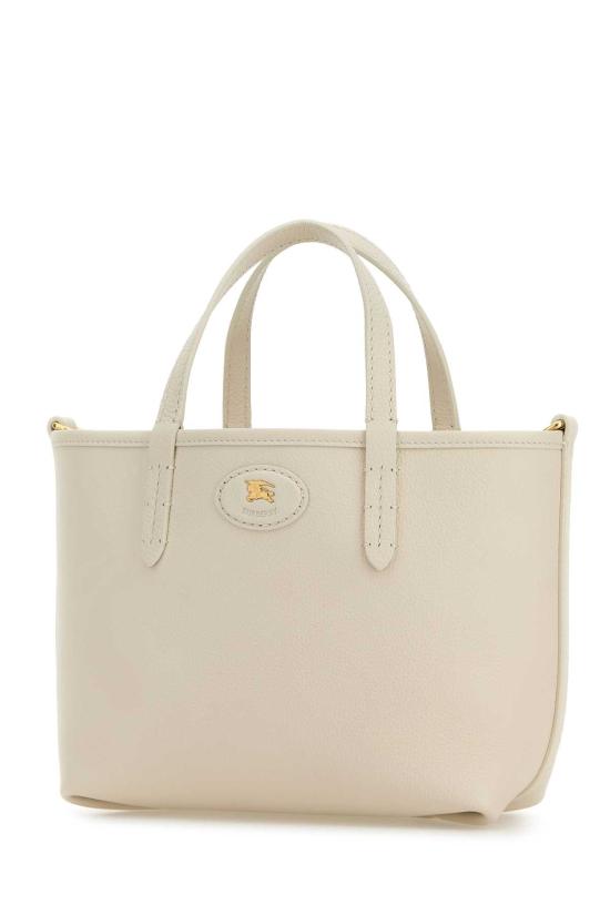 26SS 버버리 미니 리버시블 블룸즈버리 토트백 8119626 B7348 White - BURBERRY