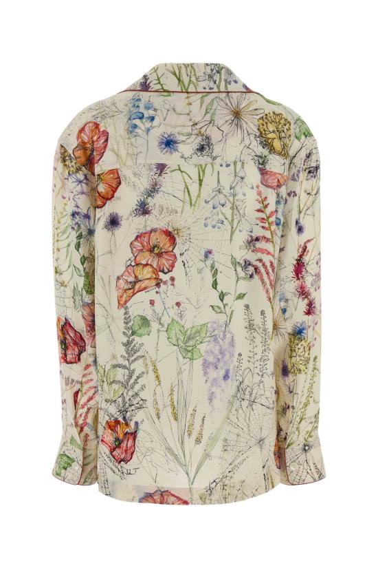 26SS 알렉산더 맥퀸 셔츠 861422QZAQV 9015 Floral - ALEXANDER MCQUEEN