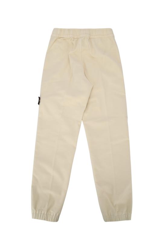 25FW [키즈] 스톤 아일랜드 스트레이트 팬츠 310000602 V0093 IVORY - STONE ISLAND