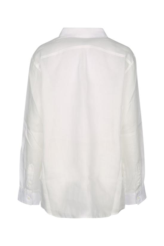 25FW 토템 셔츠 253WRT0544FB0434 047 WHITE - TOTEME