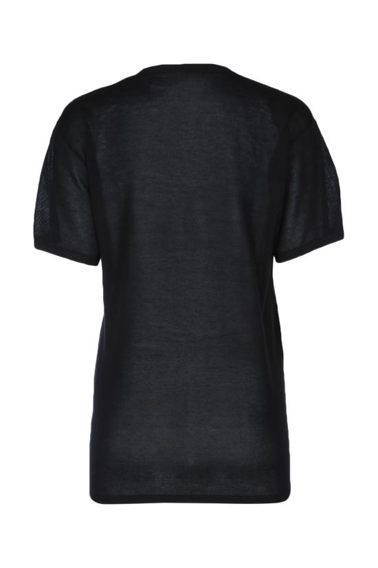 25FW 토템 스웨터 253WRT0531YA0079 001 BLACK - TOTEME