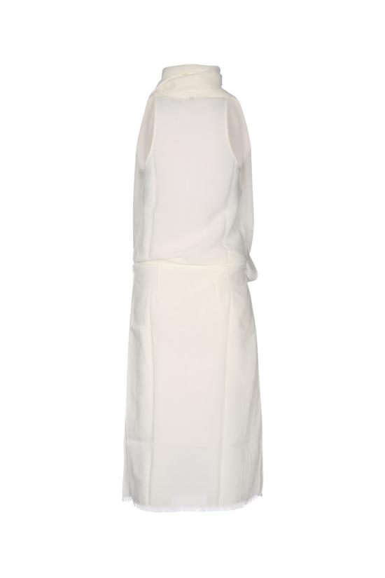 25FW 토템 미디 원피스 254WRB0336FB0480 106 MILK - TOTEME