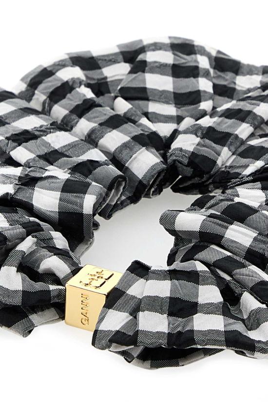 25FW 가니 모자 A6843 004 Checked - GANNI