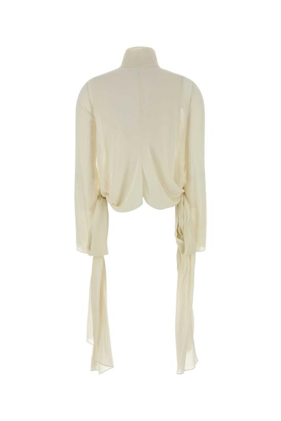 25FW 알라이아 터틀넥 AA9H1348T666B 030 Yellow - ALAIA