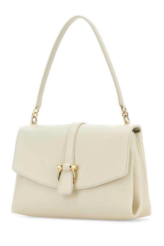26SS 살바토레 페라가모 토트백 21A471791195 MASCARPONE White - SALVATORE FERRAGAMO