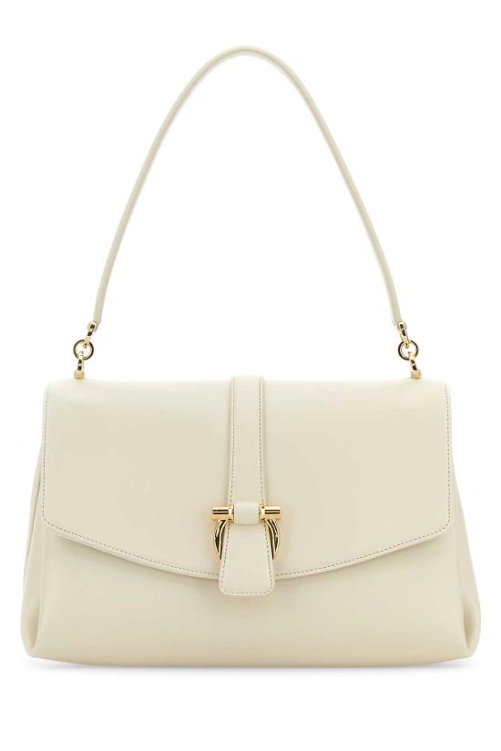 26SS 살바토레 페라가모 토트백 21A471791195 MASCARPONE White