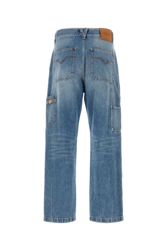 26SS 베르사체 데님 팬츠 10178601A16386 1D190 Blue - VERSACE