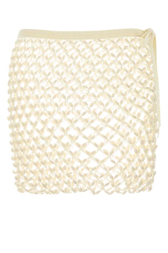 25SS 마이 비치 사이드 숏 스커트 R25CS36 IV White