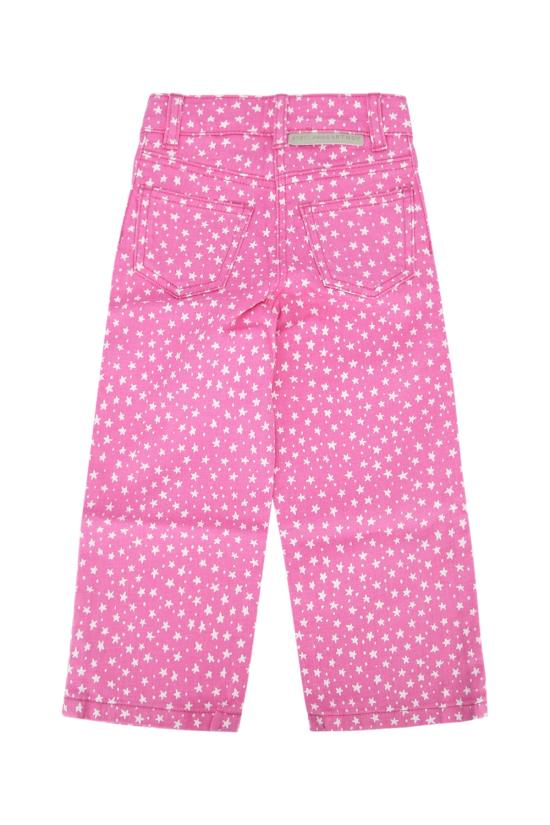 25FW [키즈] 스텔라 맥카트니 스트레이트 팬츠 TX6C40Z3107 543BC FUXIABIANCO - STELLA MCCARTNEY