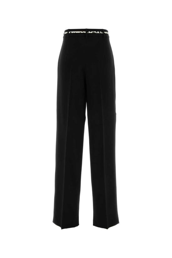 26SS 막스마라 스트레이트 팬츠 2616131015600 001 Black - MAX MARA