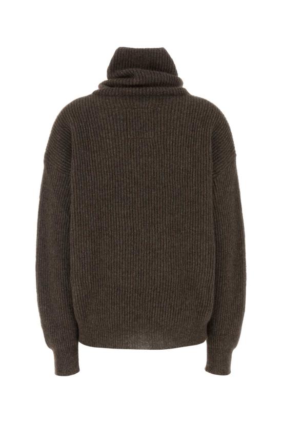 25FW 우마 왕 터틀넥 UK7163 UW600 Brown - UMA WANG