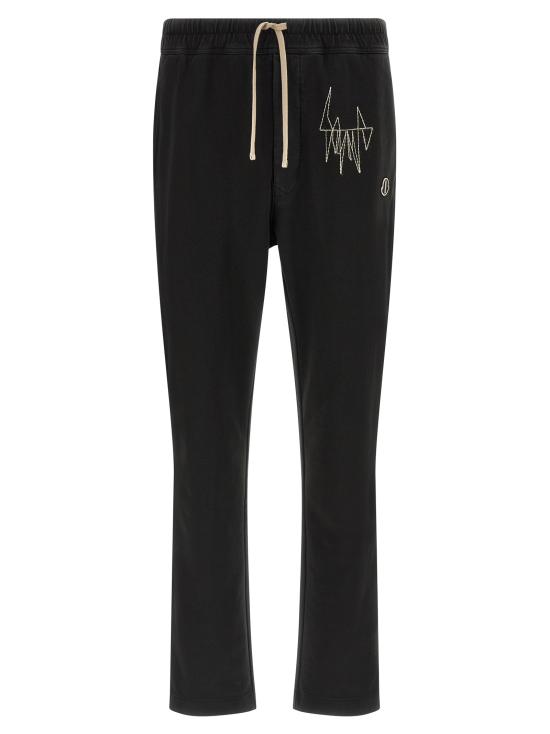 26SS 릭 오웬스 스트레이트 팬츠 MU01F8H0489B7R999 Black