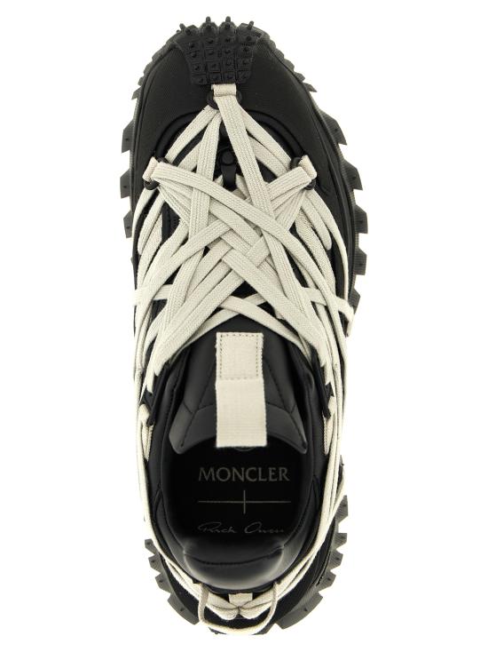 26SS 릭 오웬스 X 몽클레어 트래블그립 메가레이스 MU01F4M10M4321999 Black - RICK OWENS