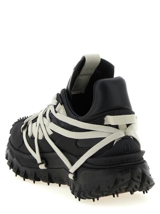 26SS 릭 오웬스 X 몽클레어 트래블그립 메가레이스 MU01F4M10M4321999 Black - RICK OWENS