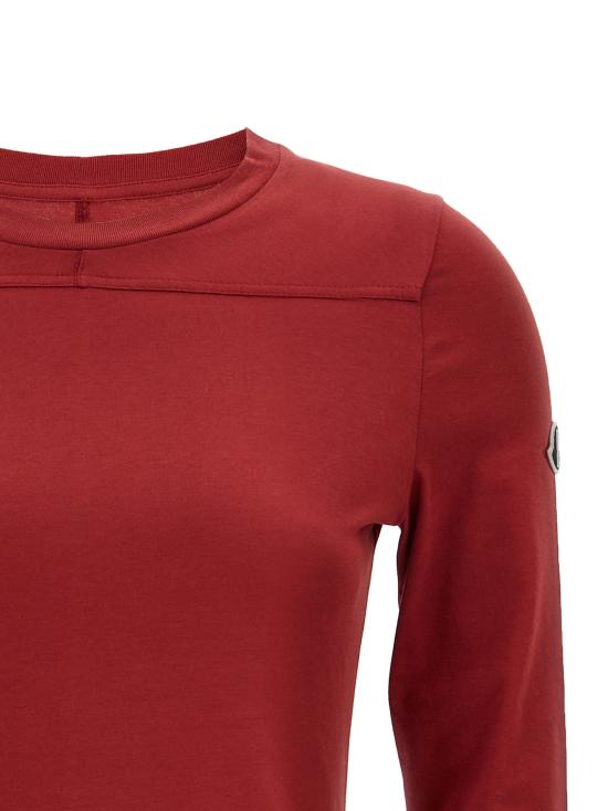 26SS 릭 오웬스 긴팔 티셔츠 MU01F8D0189AHD46E Red - RICK OWENS