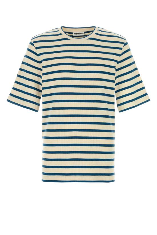 26SS 질샌더 반팔 티셔츠 J47GC0109J46497 109 Stripped