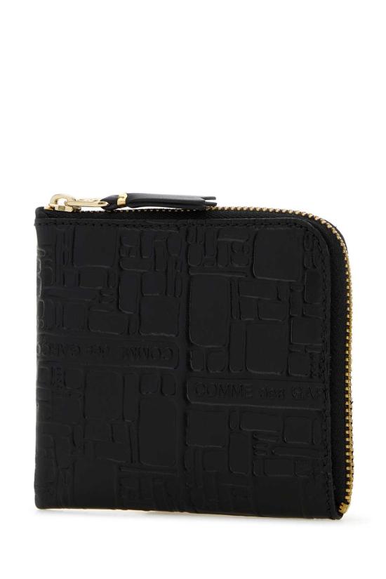 26SS 꼼데가르송 지갑 SA3100EL BLACK Black - COMME DES GARCONS