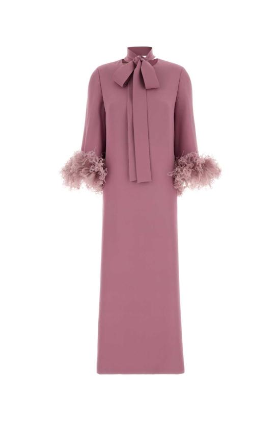 26SS 발렌티노 가라바니 롱 원피스 8B3VAHJ21MM 9U5 Pink