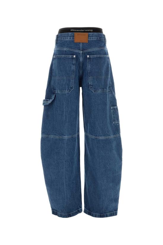 26SS 알렉산더 왕 데님 팬츠 4DC1264967 401 Blue - ALEXANDER WANG