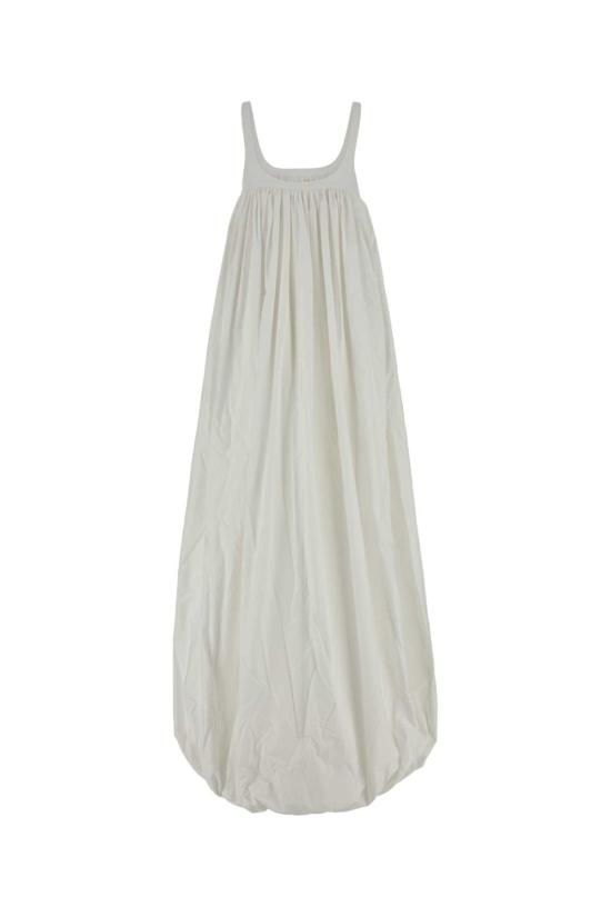 25FW 아르마리움 롱 원피스 ARMTMD030C003 001 White - ARMARIUM