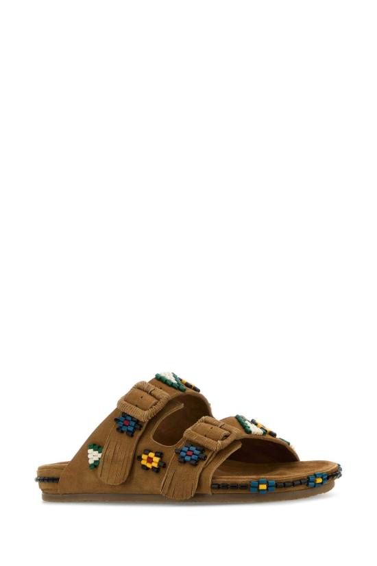 25SS 바지스트 뮬/슬리퍼 SA168SHO BROWN Camel - BAZISZT