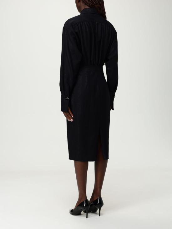 25FW 제니 미디 원피스 79AAO419N0621 899 Black - GENNY