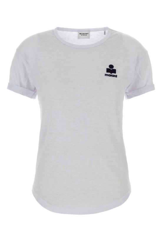 26SS 이자벨마랑에뚜왈 반팔 티셔츠 TS0315FAA1N09E WHMI White