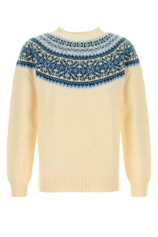 25FW 할리 오브 스코틀랜드 스웨터 M53207 WHITE White