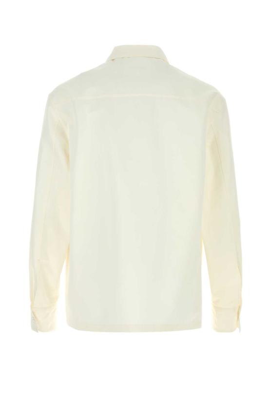 26SS 질샌더 긴팔 셔츠 J22DL0368J45266 101 White - JIL SANDER