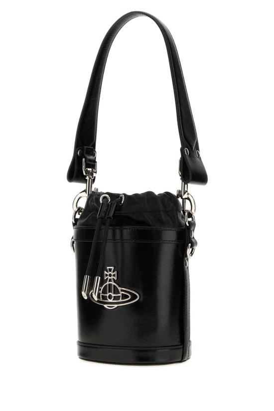 26FW 비비안웨스트우드 키티 스몰 버킷백 4C030009WL00BR N401 Black - VIVIENNE WESTWOOD