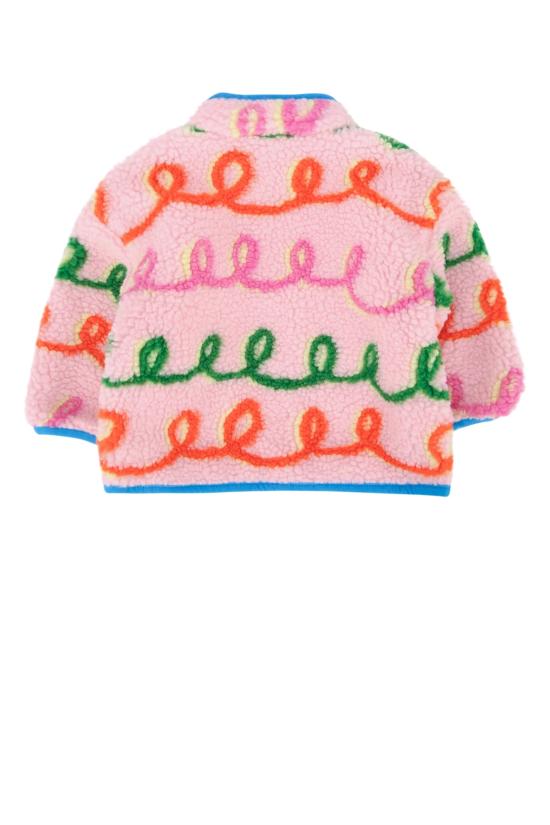 25FW [키즈] 스텔라 맥카트니 캐주얼 자켓 TX2037Z3226 543MC FUXIAMULTICOLOR - STELLA MCCARTNEY