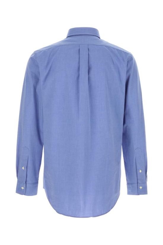 26SS 폴로 랄프로렌 커스텀 핏 코튼 포플린 포니 로고 셔츠 710928255 003 Light Blue - POLO RALPH LAUREN