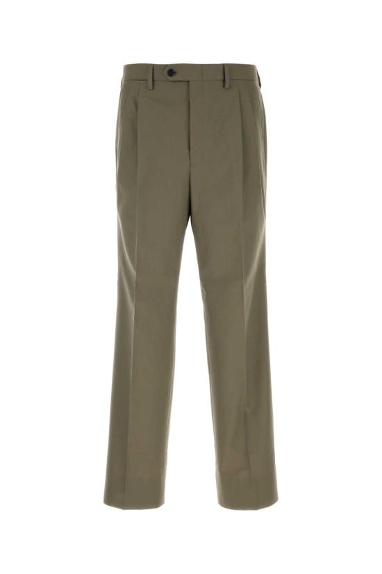 26SS 프라다 스트레이트 팬츠 UP0379SOOO18WV F0414 Green