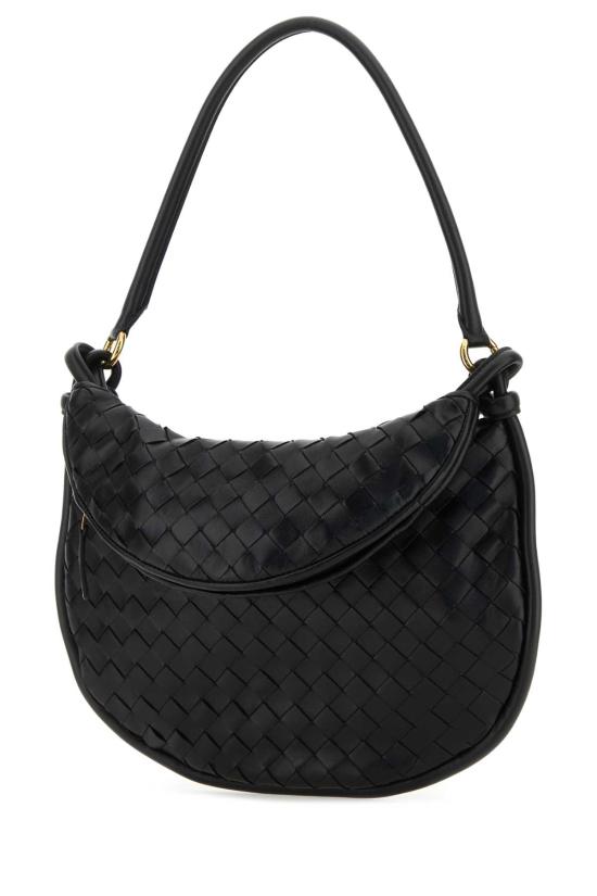 25SS 보테가베네타 미디엄 제멜리백 764281VCPP1 1019 Black - BOTTEGA VENETA