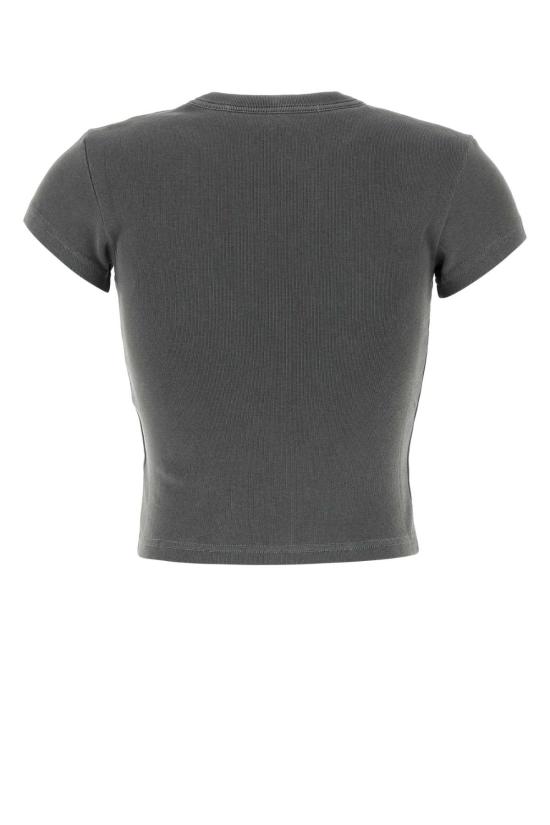 26SS 알렉산더 왕 반팔 티셔츠 1CC1261209 020 Grey - ALEXANDER WANG