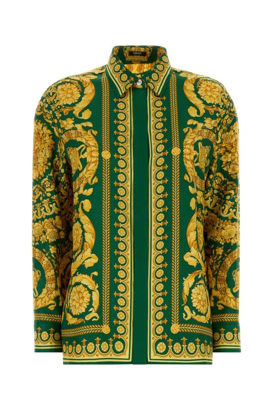 26SS 베르사체 셔츠 10013601A04236 5GD10 Printed