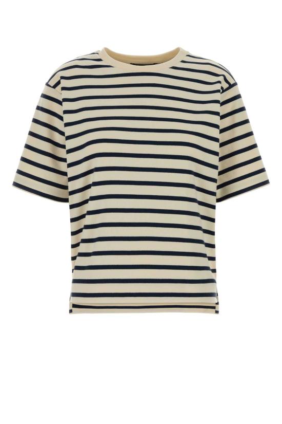 26SS 위켄드막스마라 반팔 티셔츠 2615941031600 010 Stripped