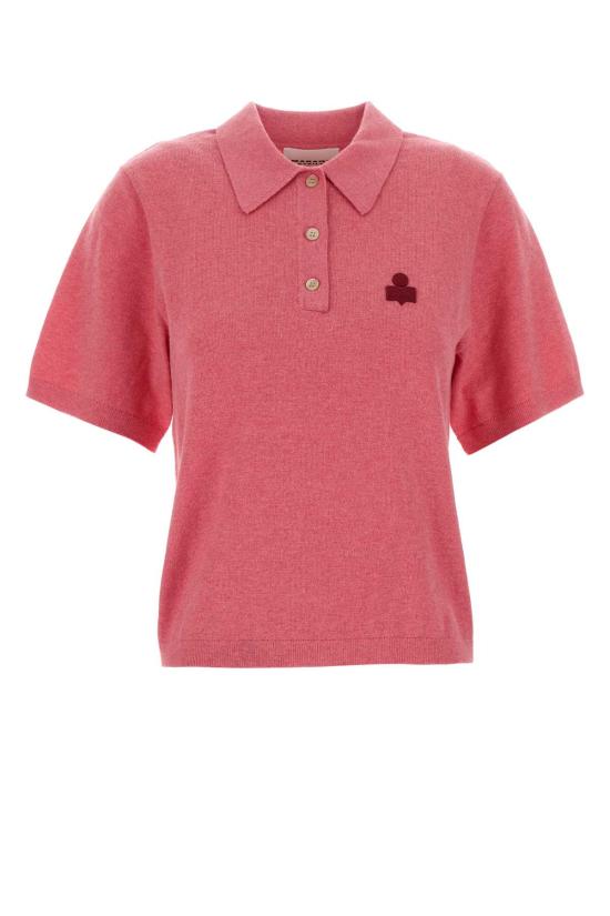 26SS 이자벨마랑에뚜왈 폴로 티셔츠 PU0849FAC1L17E BGGA Pink