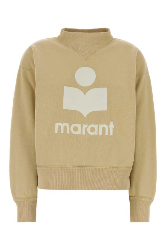 26SS 이자벨마랑에뚜왈 후드 티셔츠 SW0003FAD1M04E 10LC Beige o Tan