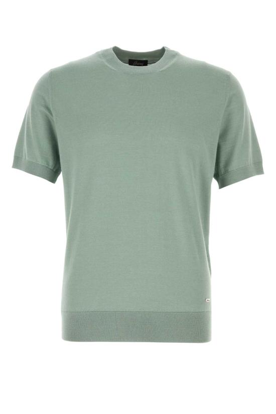 26SS 브리오니 반팔 티셔츠 UMR00LP1K82 1600 Green