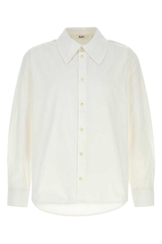 25FW 세퍼 긴팔 셔츠 MFW25TRINOWHI WHIFINPOP White