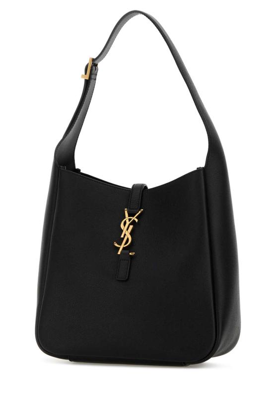 26SS 생로랑 LE 5 A 7 서플 그레인드 레더 스몰백 850533AAAUQ 1000 Black - SAINT LAURENT