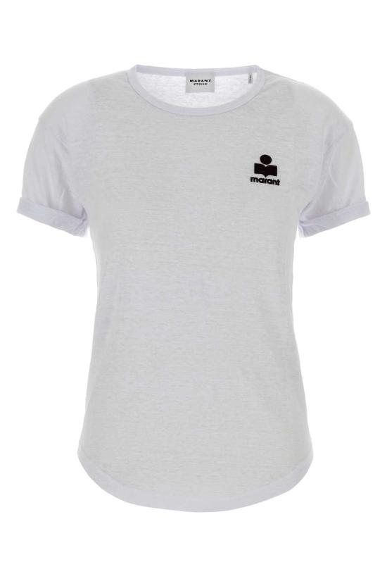 26SS 이자벨마랑에뚜왈 반팔 티셔츠 TS0315FAA1N09E 20WH White